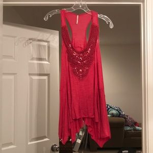 Free people flowy tank top size xs